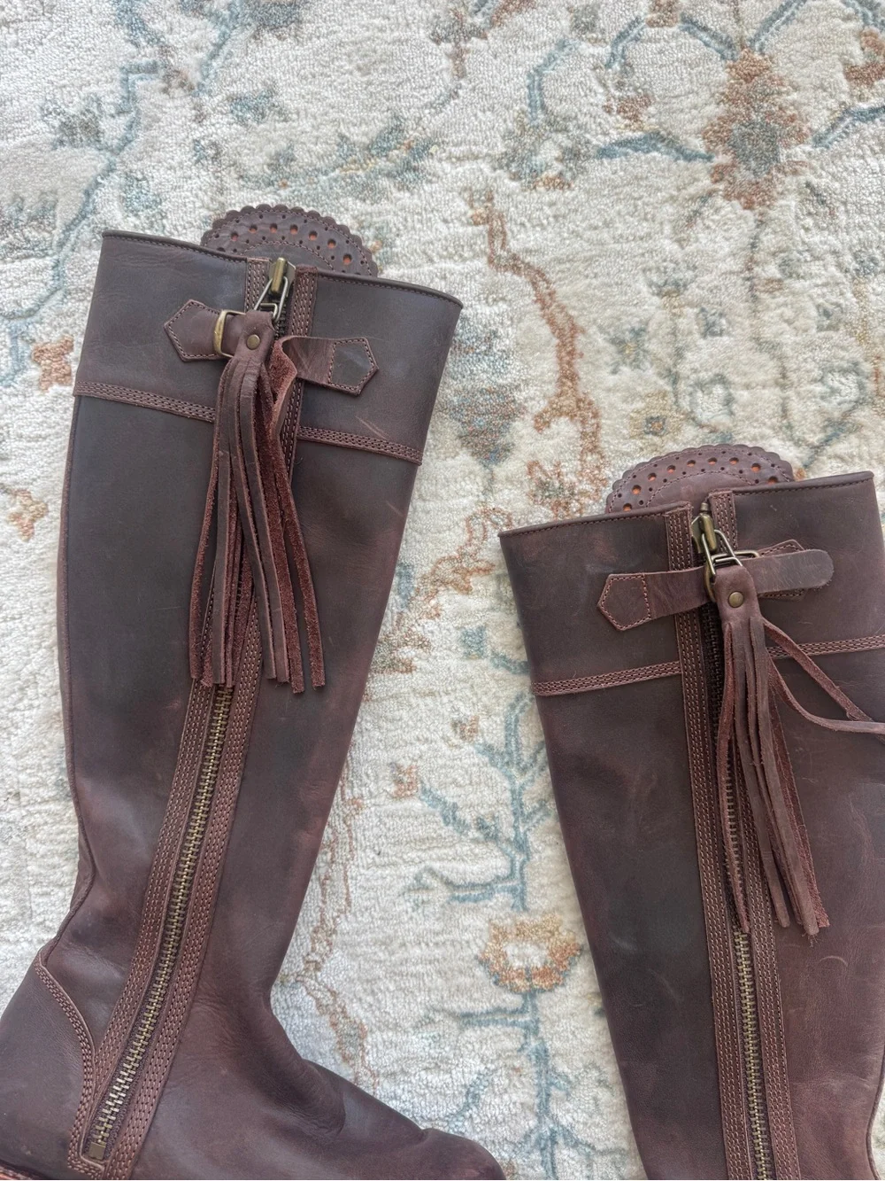 PENELOPE CHILVERS Knee High Tassel Boots